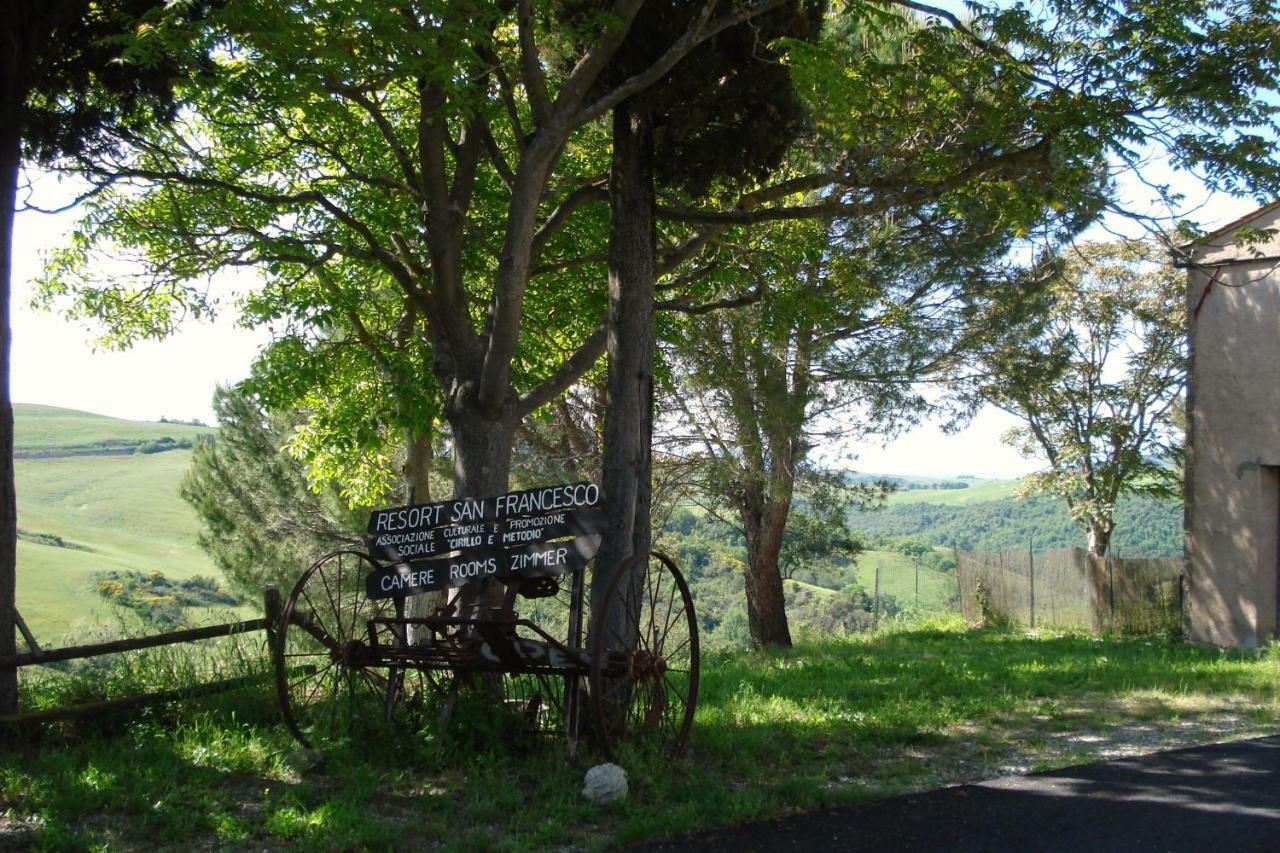 Bed and Breakfast Podere San Francesco Вольтерра Экстерьер фото